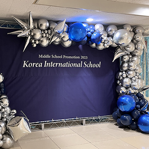 KIS 외국인학교  졸업식(오가닉 컬럼 포토존)