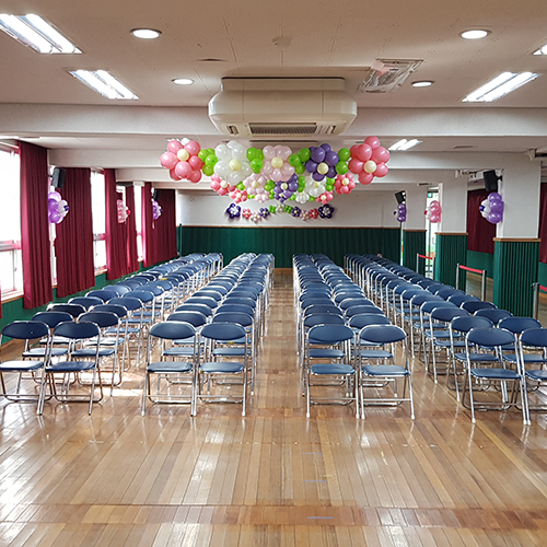 청담초등학교 졸업식 풍선장식(2019)