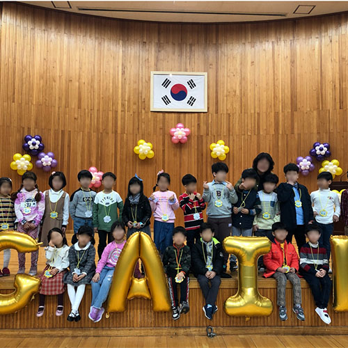  가인초등학교 졸업식 풍선장식(2019)